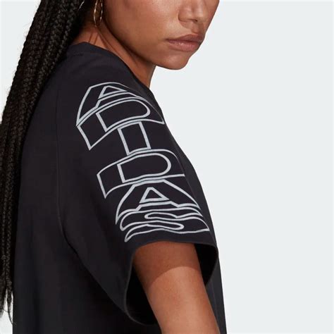 adidas Loose adidas Letter Tee 